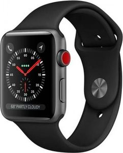 Смарт-часы Apple watch series 3 gps + cellular 42mm aluminum case a1861,1891,1892