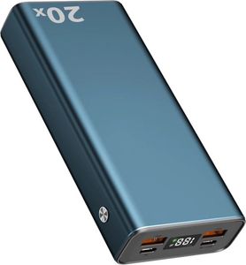 Remzona extrinity metal 20x 20000mah 22.5w pb20x225-03bl