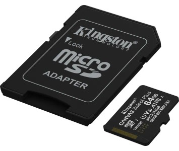 Kingston canvas select plus 64gb