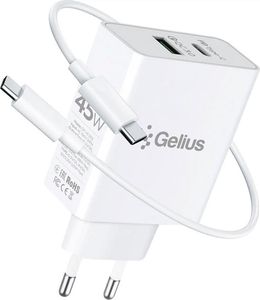 Gelius 20w elexar usb-a and type-c