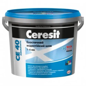Ceresit ce40 aquastatic 5kg (колір 46 "карамель")