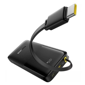 Baseus bipow 2 digital display power bank with usb-c cable 10000mah 20w
