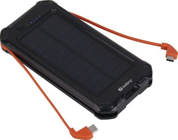 Портативное зарядное устройство Sandberg 3-in-1 solar powerbank 10000mah