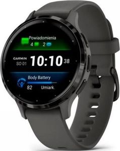 Garmin venu 3s soft s. steel bezel with case and s