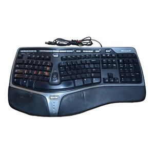 Microsoft natural ergonomic keyboard 4000 v1.0 ku-0462 usb