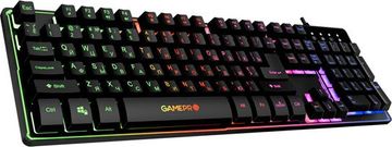 Клавиатура Gamepro nitro+ gk576 usb