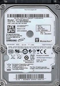 Жесткий диск Samsung st750lm022 hn-m750mbb : 750,1 gb