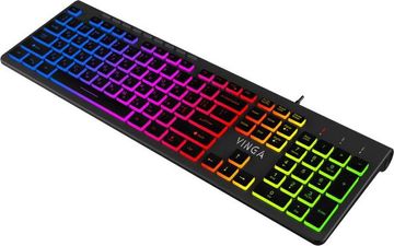 Игровая клавиатура Vinga kb414 black