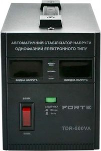 Стабилизатор напряжения Forte tdr-500va