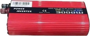 Wimpex 3000w 12v-220v 2usb