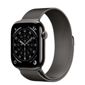 Apple watch series 11 gps + cellular 46mm slate tit. case