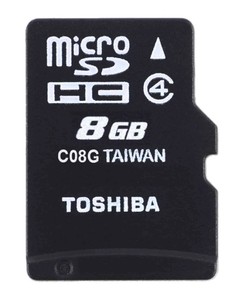 Toshiba 8 gb microsd