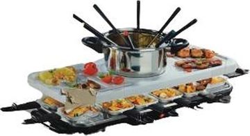 Электрогриль Gourmetmaxx raclette und fondue-set