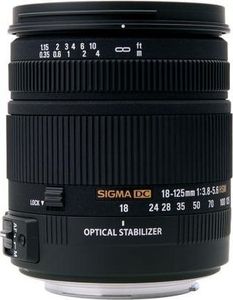 Sigma af 18-125mm f/3,8-5,6 dc os hsm