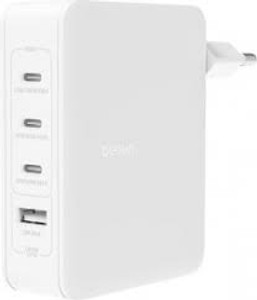 Belkin 140w 3хusb-с gan pd pps usb-a wch014bt