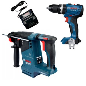 Bosch gsb 18v-65/ gbh 187-li/ 2акб 5ah зп