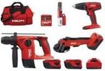 Набор инструментов Hilti te 4-a22+ag 125-a22+te drs-4-a+sfc 22-a+ 3 акб +зп